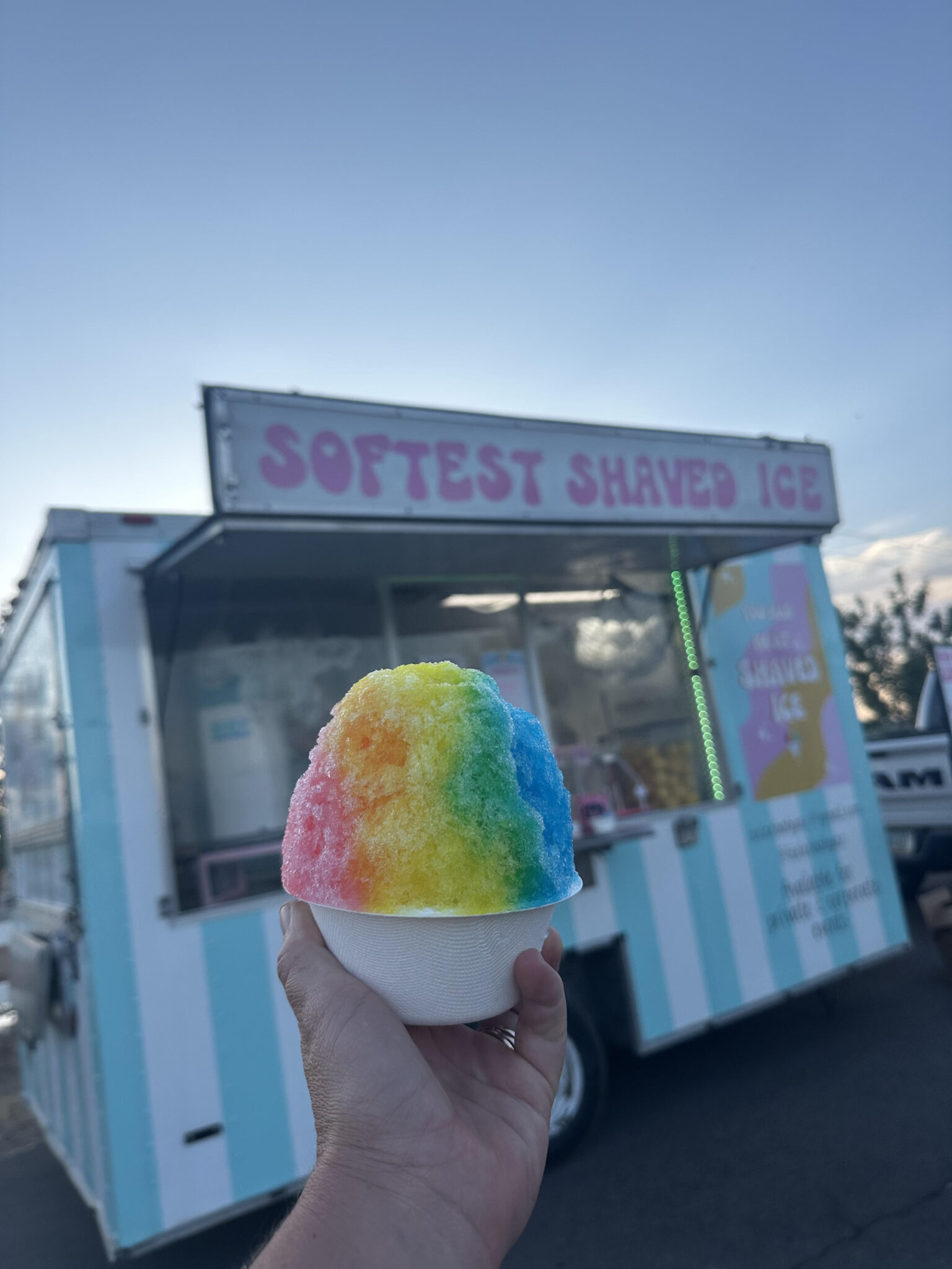 shaved ice trailer